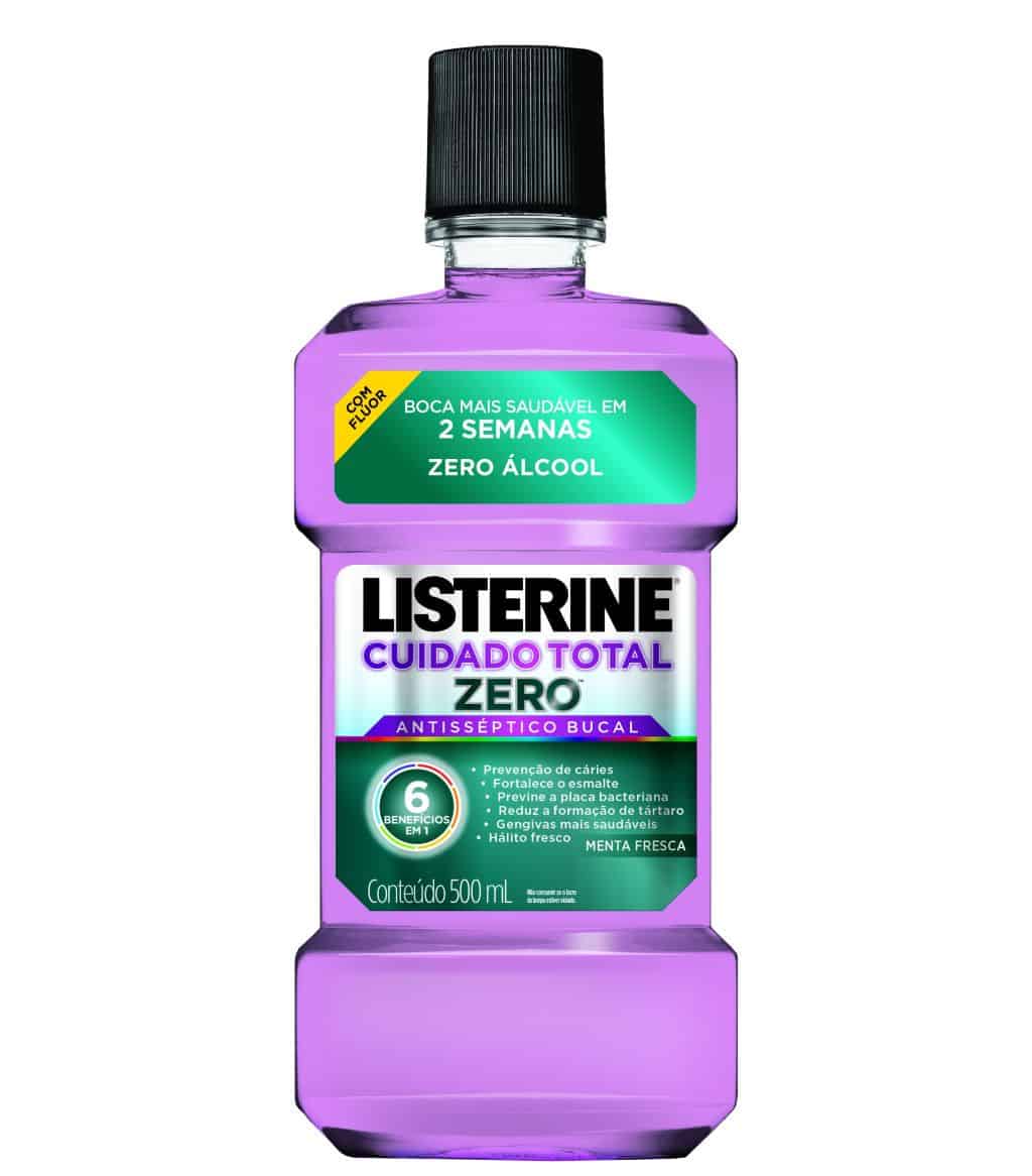 Listerine Cuidado Total Zero é a novidade da Johnson & Johnson