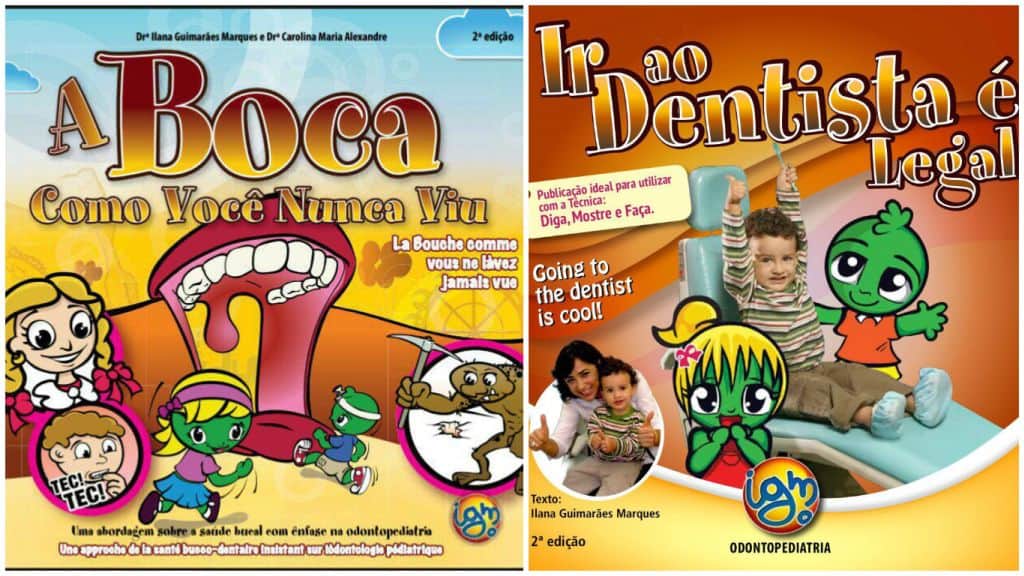 Livros auxiliam no tratamento dentário de crianças