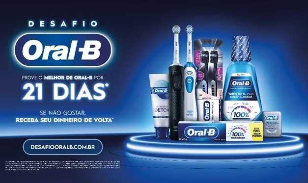 Participe da promoção “Desafio 21 Dias”, da Oral-B