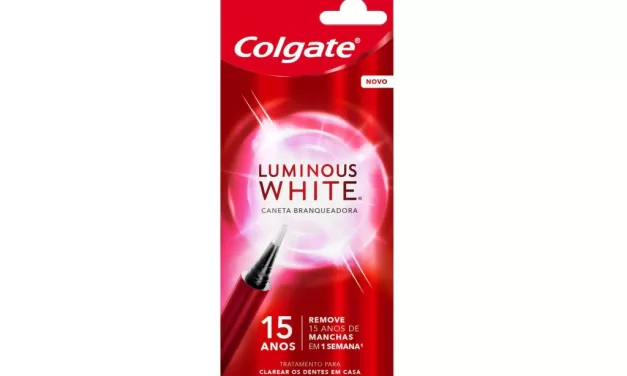 Colgate lança caneta dental branqueadora Luminous White
