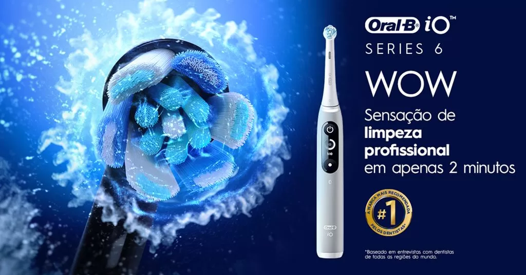 Oral-B amplia o portfólio de escovas elétricas