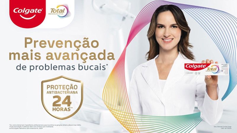 Colgate apresenta creme dental Colgate Total Prevenção Ativa