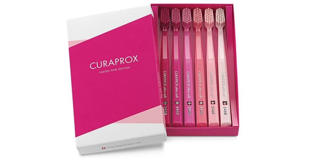 Outubro Rosa: kit da Curaprox traz seis tons de rosa distintos