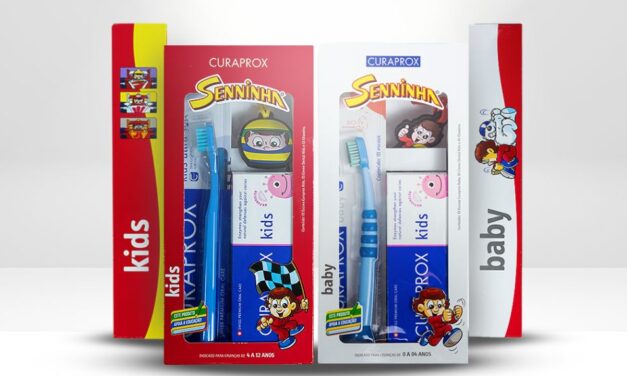 Curaprox apresenta ao mercado os kits Senninha