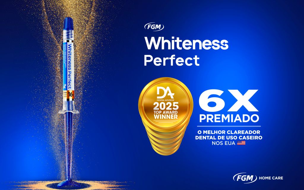 Whiteness Perfect é mais uma vez eleito o melhor clareador dental caseiro